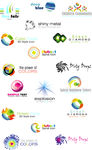 现代感的logo图形矢量素材