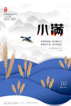 小满 小满节气海报 小满节气图