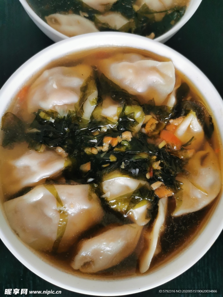 紫菜饺子