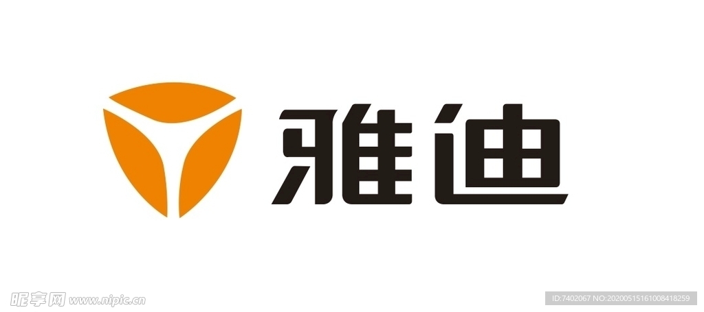 雅迪矢量logo新