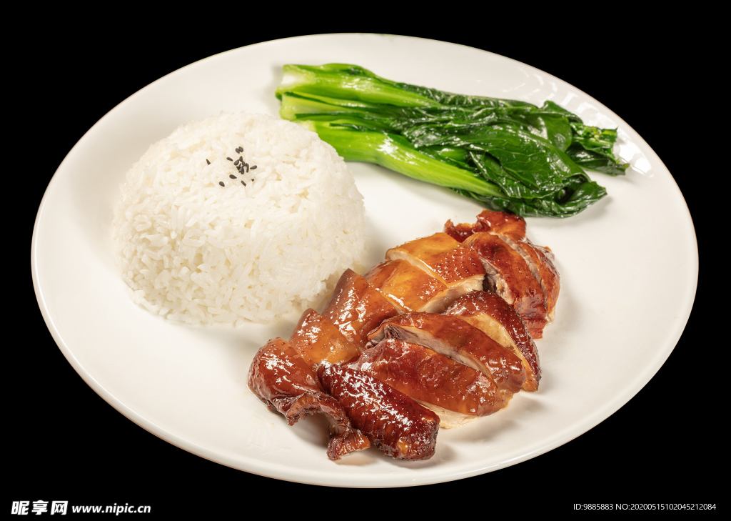 烧鸡饭