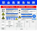 职业危害告知牌