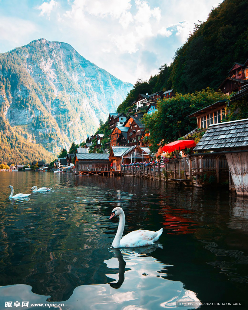 湖泊风景