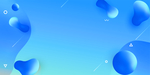 科技蓝色球星球体渐变线条背景