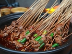 嫩牛肉串串