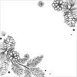 手绘花边框