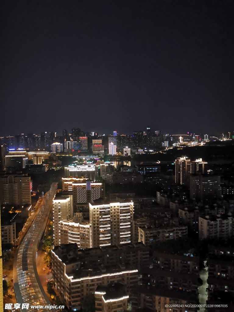 东湖楚河汉街夜景