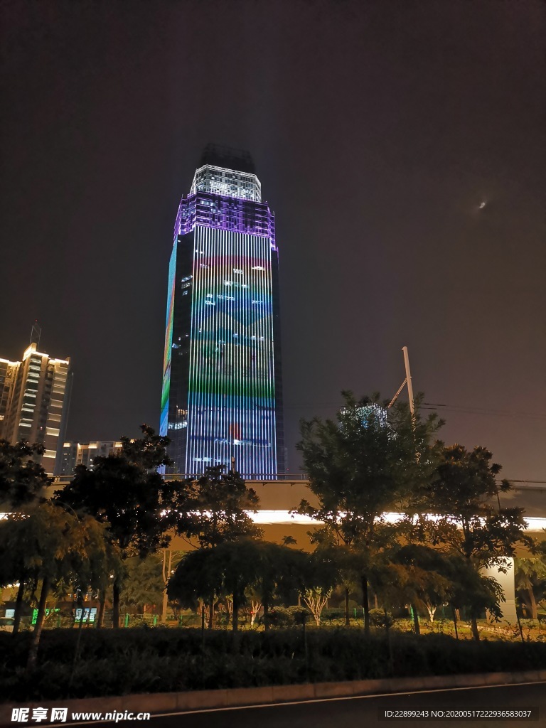 武汉建筑夜景