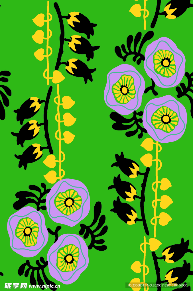 手绘花