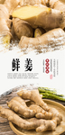 鲜姜食材
