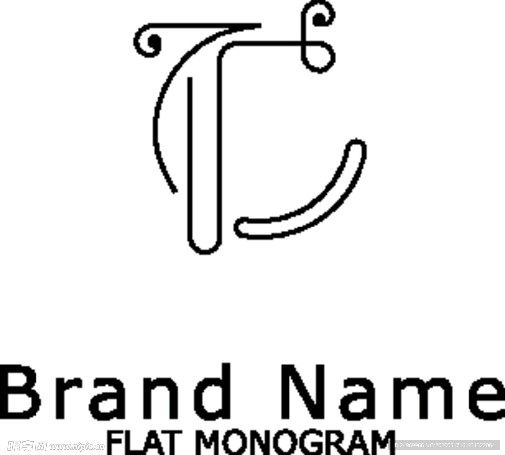 字母logo