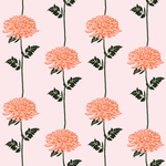 连续花纹
