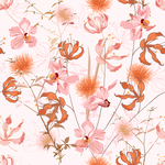 连续花纹