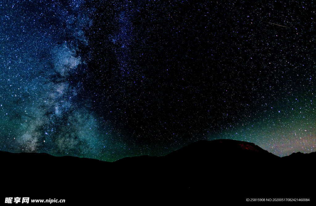星空夜空宇宙图片