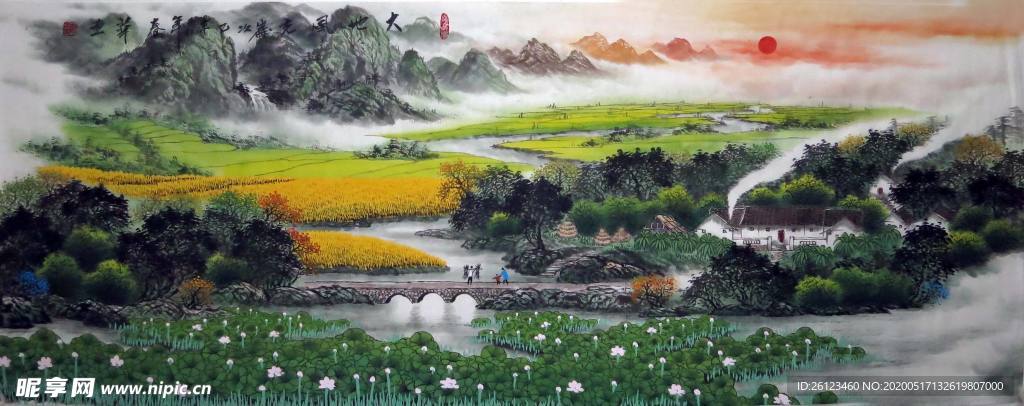 水墨画