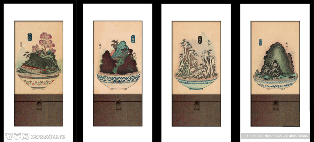 新中式禅意装饰画