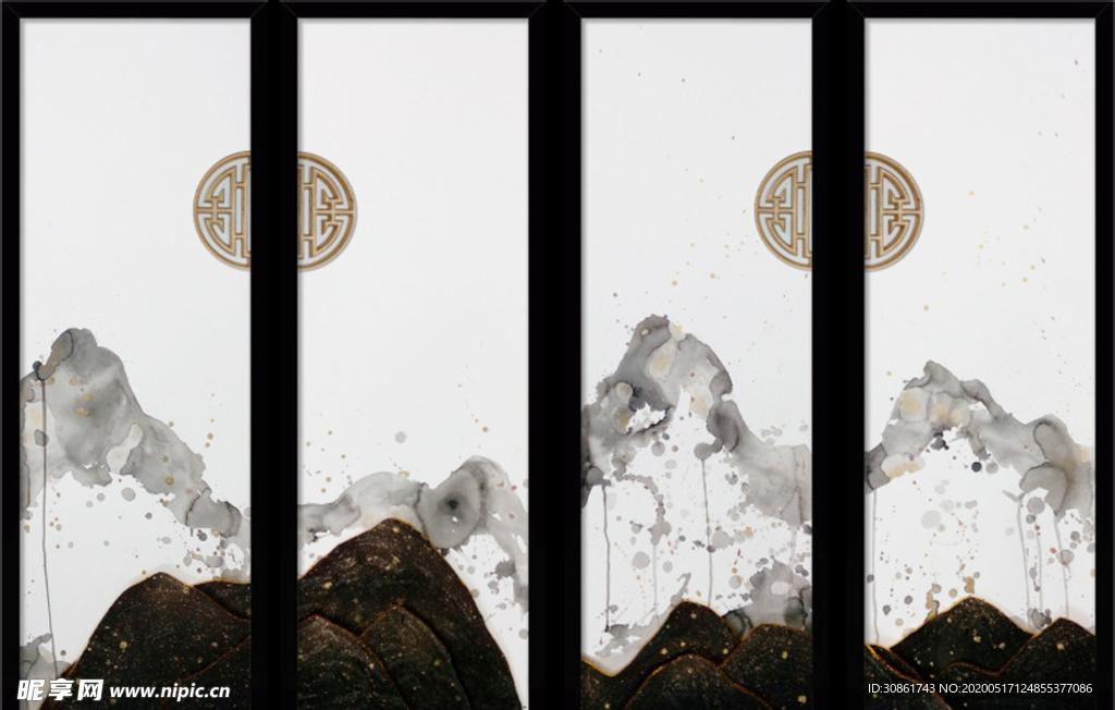 新中式禅意装饰画