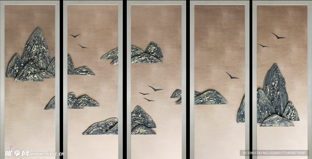 新中式禅意装饰画