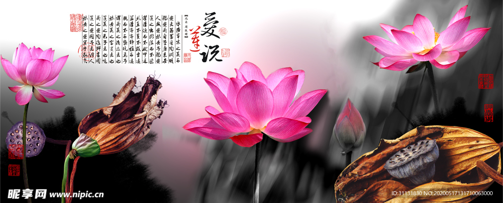 爱莲说