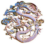 中国龙  木质