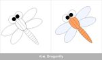 蜻蜓简笔画