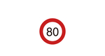 限速80