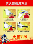 灭火器使用方法