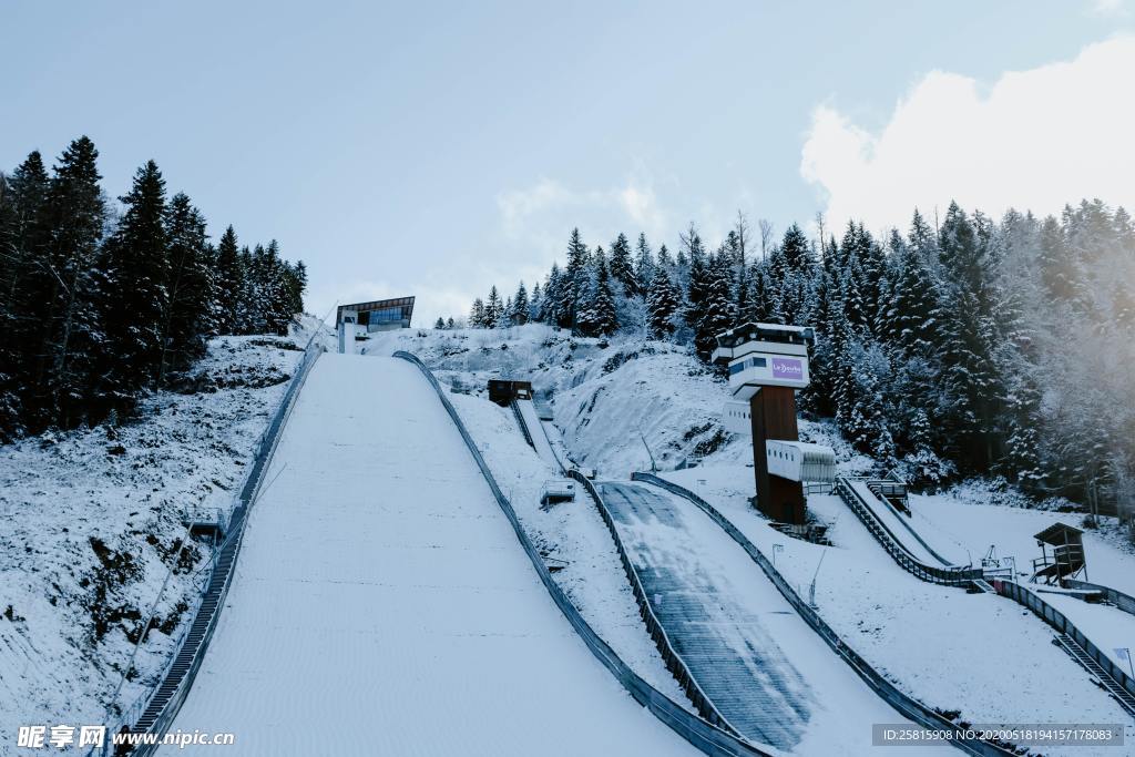 雪景冬季美景图片