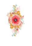 彩绘花纹