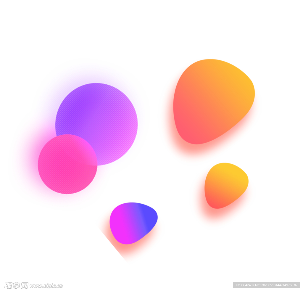 618狂欢节渐变流体炫彩