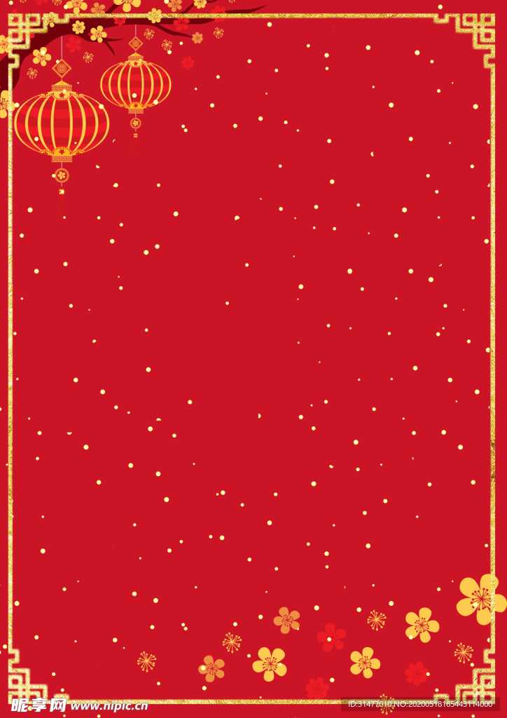 中国风红色喜庆背景