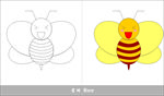 蜜蜂简笔画
