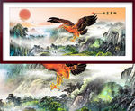国画山水画
