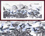 国画山水画