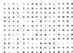 矢量办公小图标