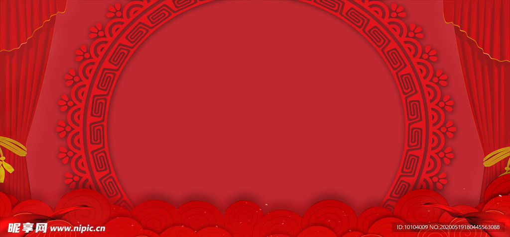 红色背景 红色会议背景