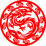 花纹屏风