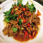 芹菜牛肉