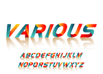 字母效果