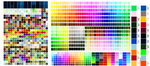 cmyk 色卡 色谱 调色板