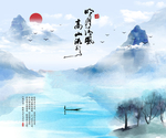 中式背景墙