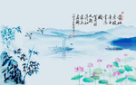 中式背景墙