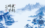 中式背景墙