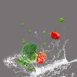 水洗菜花