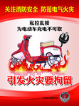 消防安全 禁止停放车辆
