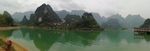 青山绿水湖景图