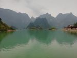 青山绿水美丽湖景