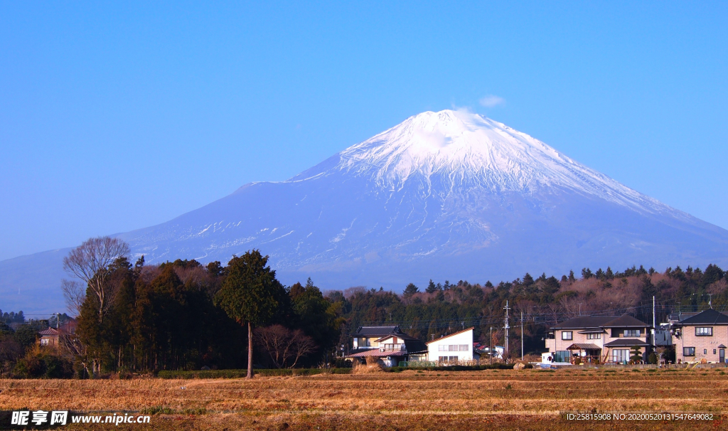 富士山火山图片