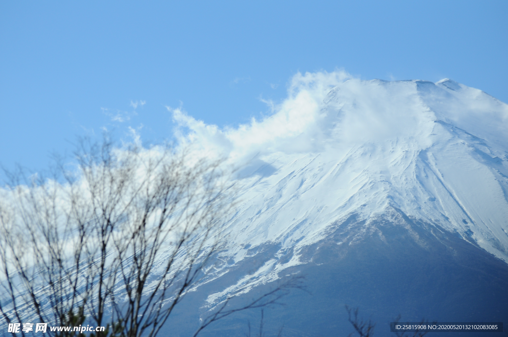 富士山火山图片