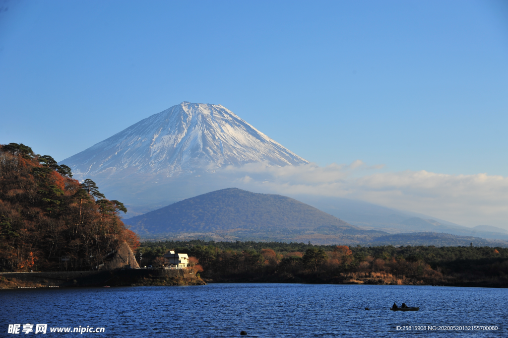 富士山火山图片